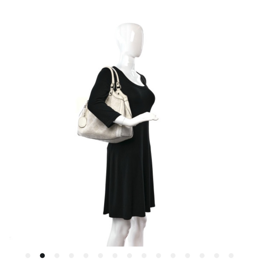 Gucci Woven Raffia Diamante Medium
Sukey Tote White - Picture 2 of 16